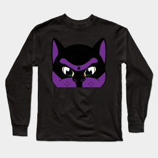 Pop-Up-Pup - Purple Landing Strip Long Sleeve T-Shirt